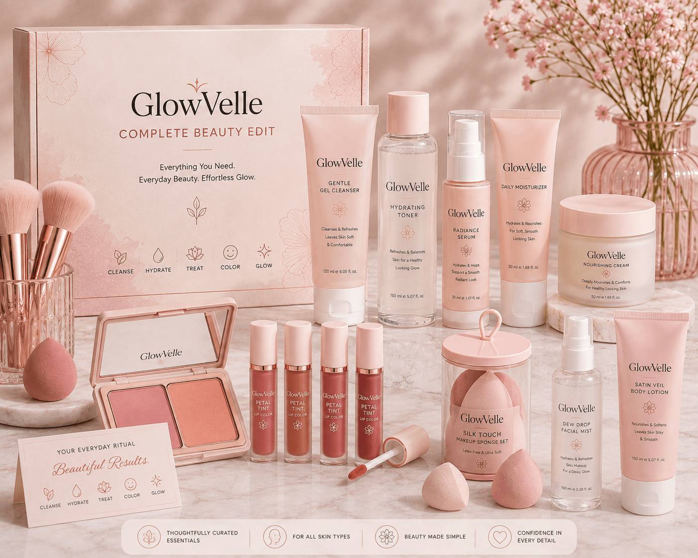 GlowVelle Complete Beauty Edit